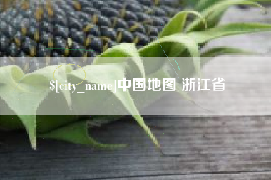 襄阳中国地图 浙江省