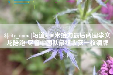 襄阳短道5000米接力最后两圈李文龙陪跑-尽管中国队最终收获一枚铜牌