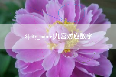 襄阳九宫对应数字