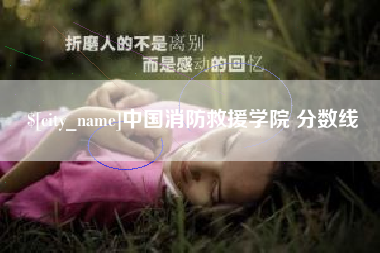 襄阳中国消防救援学院 分数线
