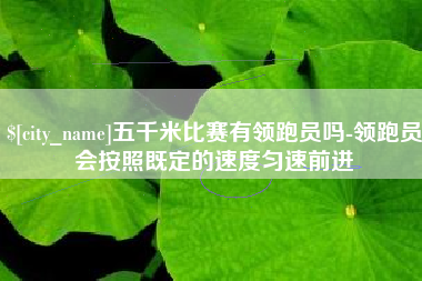 襄阳五千米比赛有领跑员吗-领跑员会按照既定的速度匀速前进