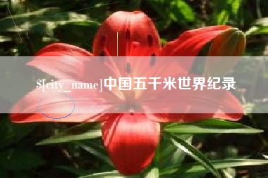 襄阳中国五千米世界纪录