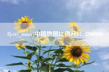 襄阳中国地图比例尺1：22000000